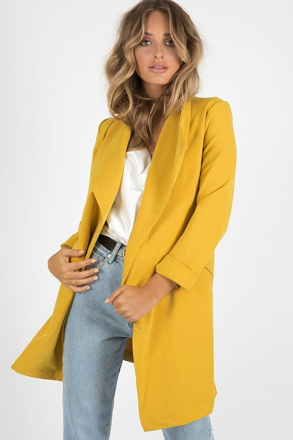 PRESS REWIND SHORT COAT Clothing DISSH EXCLUSIVE 8 YELLOW 